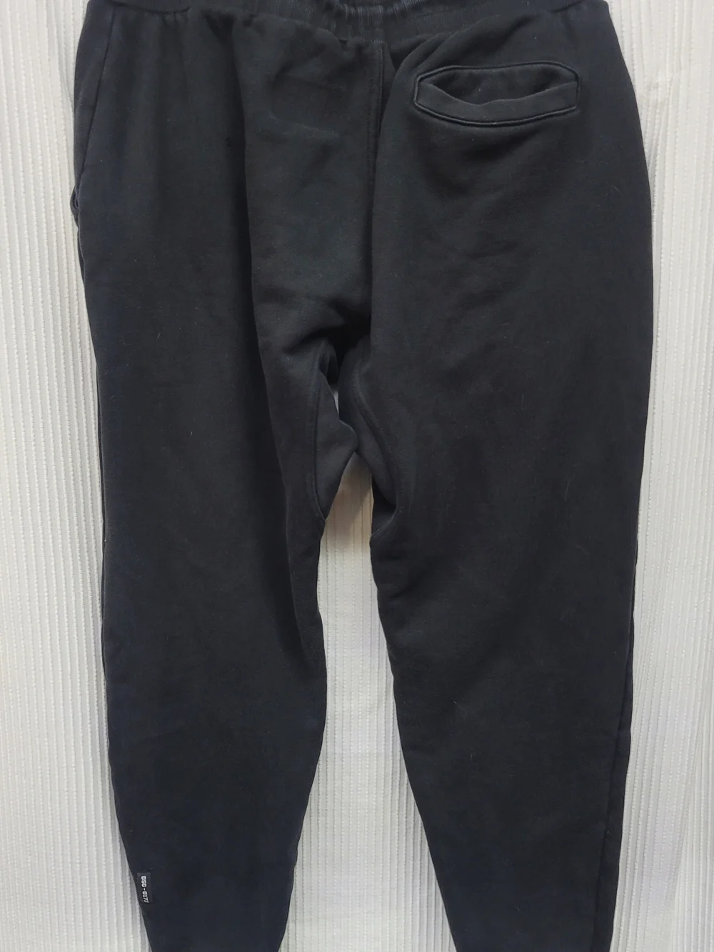 ASRV Black Jogger Sweatpants